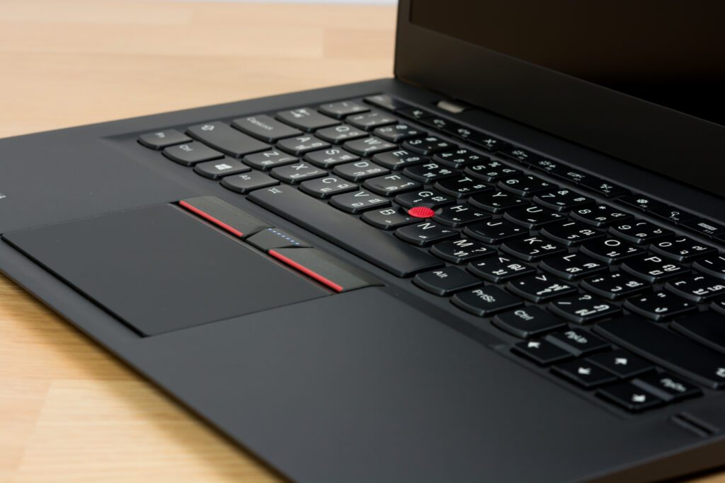 Zwarte laptop